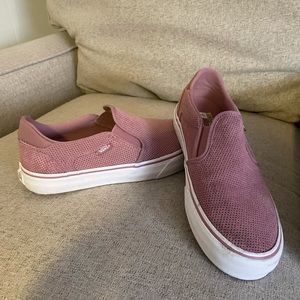 Vans slip ons